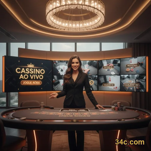 Conte com suporte humano ao entrar na conta - 34c.com